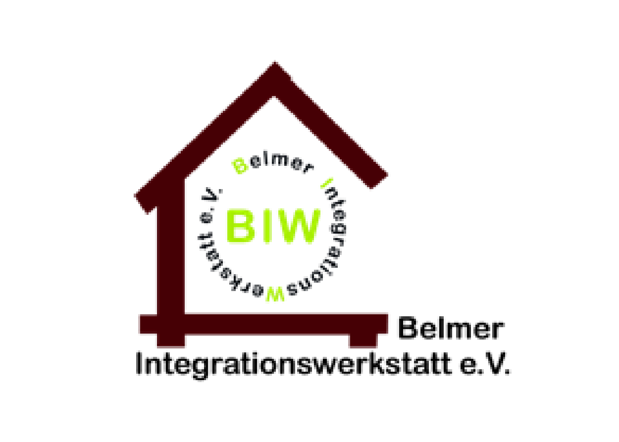 Logo der Belmer Integrationswerkstatt e.V., regionaler Partner von STROHBECKE.